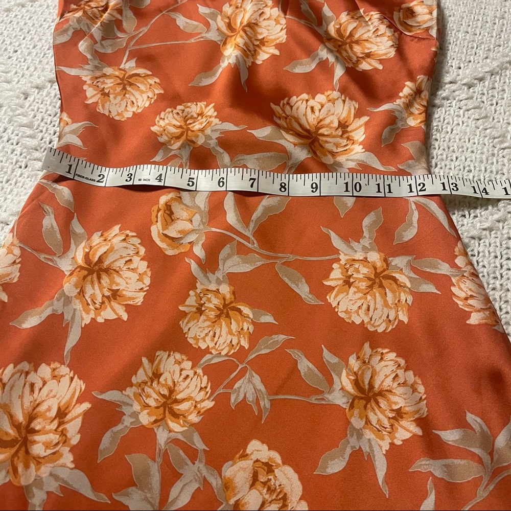 NWT LOVELY DAY ALIVIA FLORAL SATIN MAXI DRESS - Picture 10 of 14